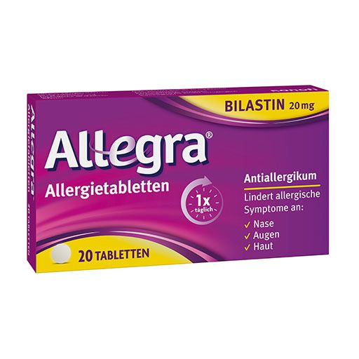 ALLEGRA Allergietabletten 20 mg Tabletten