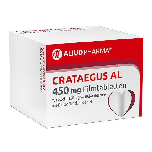 CRATAEGUS AL 450 mg Filmtabletten bei nachlassender Herzleistung