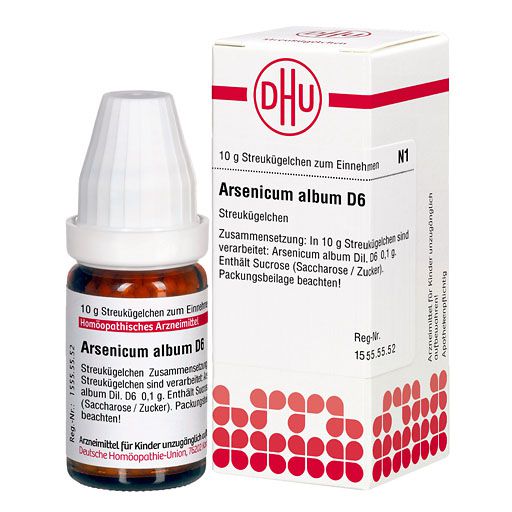 ARSENICUM ALBUM D 6 Globuli