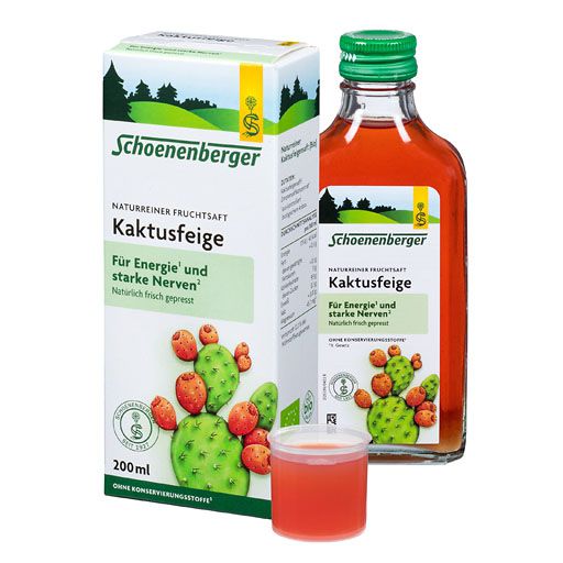 KAKTUSFEIGE Saft Bio Schoenenberger