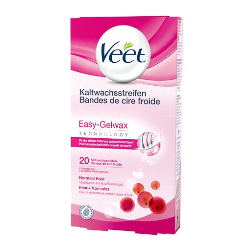 VEET Kaltwachs-Streifen normale Haut