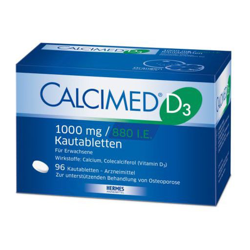 CALCIMED D3 1000 mg/880 I.E. Kautabletten