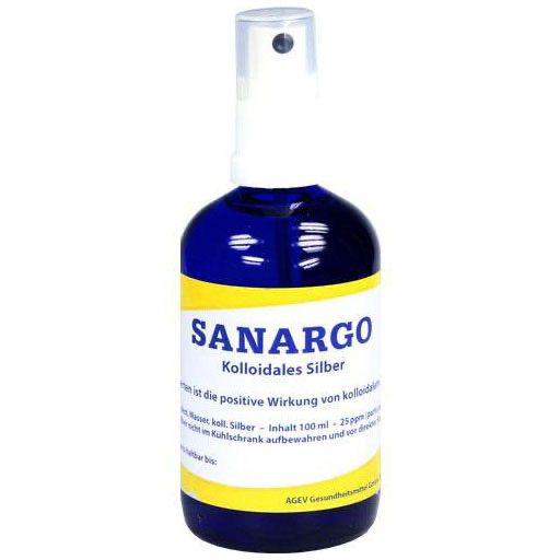 SANARGO kolloidales Silber Sprühflasche