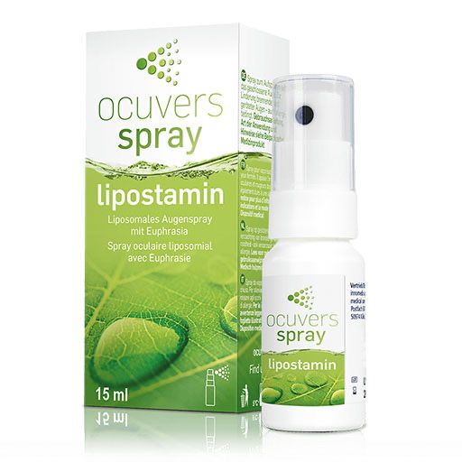 OCUVERS spray lipostamin Augenspray mit Euphrasia