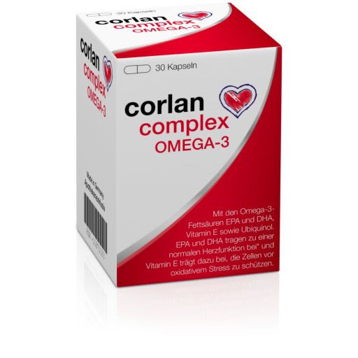 CORLAN complex Omega-3 Kapseln 30 St - Paul Pille