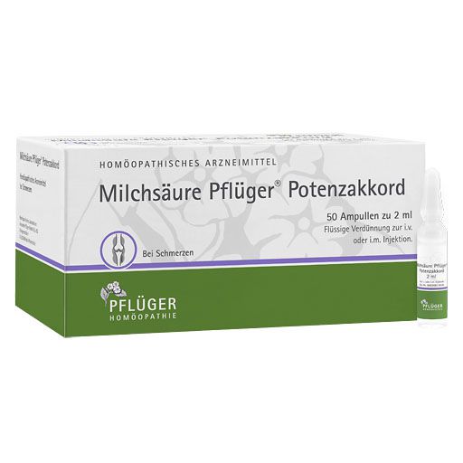 MILCHSÄURE Pflüger Potenzakkord Inj.-Lsg.Amp.