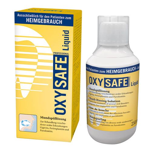 OXYSAFE Liquid Prof.Mundspülung Zahnarzt Version