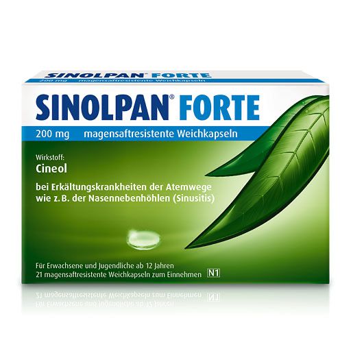 SINOLPAN forte 200 mg magensaftres.Weichkapseln