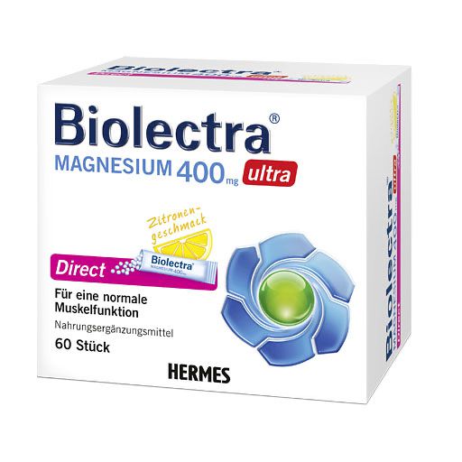 BIOLECTRA Magnesium 400 mg ultra Direct Zitrone