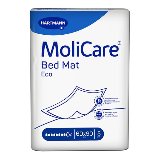 MOLICARE Bed Mat Eco 9 Tropfen 60x90 cm