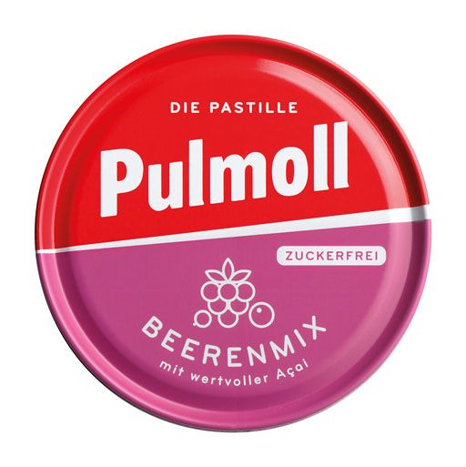 PULMOLL Beerenmix zuckerfrei Bonbons