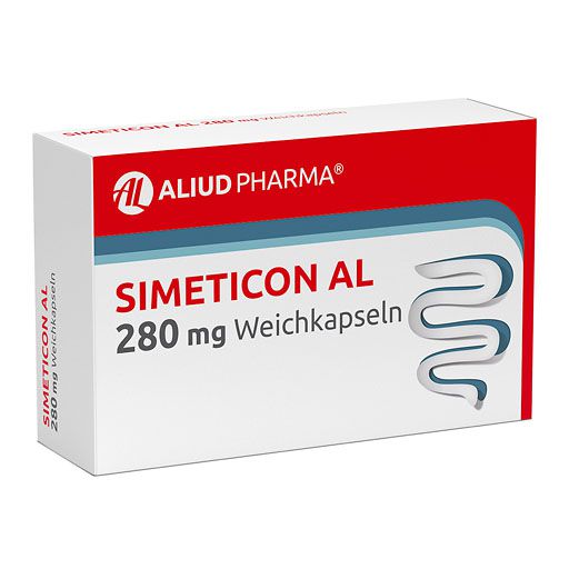 SIMETICON AL 280 mg Weichkapseln bei Blähungen