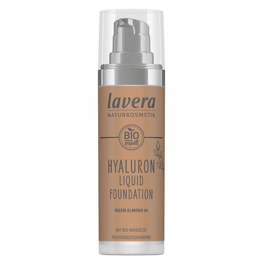 LAVERA Hyaluron Liquid Foundation 06 warm almond