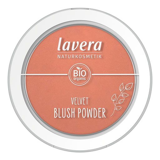 LAVERA Velvet Blush Powder rosy peach 01