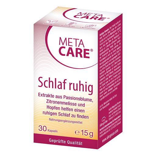 META-CARE Schlaf ruhig Kapseln