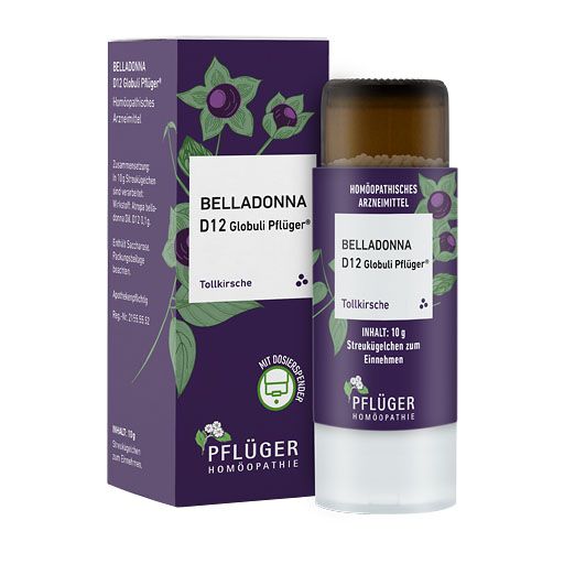 BELLADONNA D 12 Globuli Pflüger Dosierspender