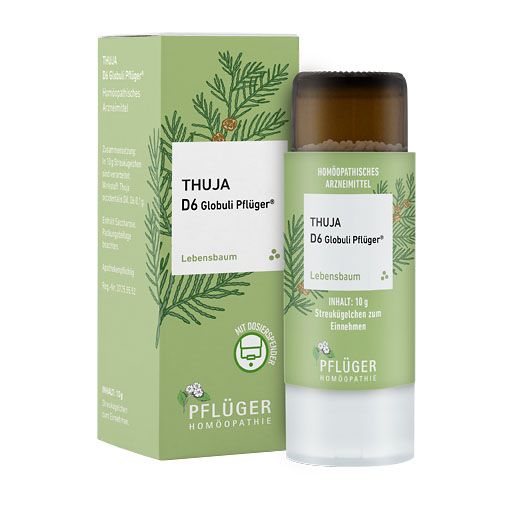 THUJA D 6 Globuli Pflüger Dosierspender