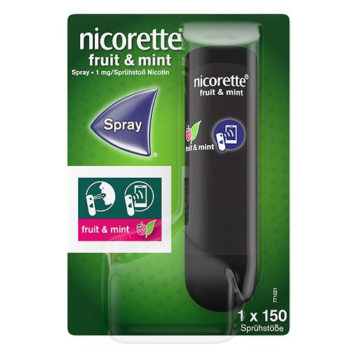 nicorette® Fruit & Mint Spray 1 mg/Sprühstoß NFC