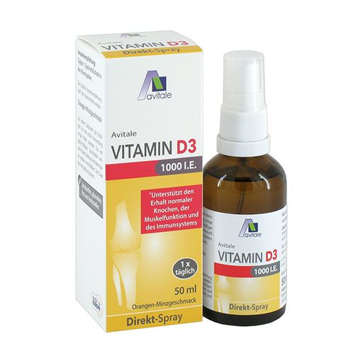 VITAMIN D3 1000 I.E. Direkt-Spray