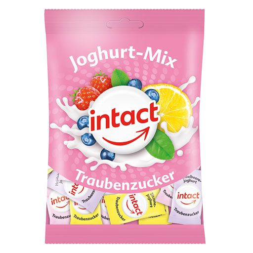 INTACT Traubenzucker Beutel Joghurt-Mix