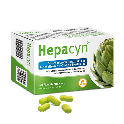 HEPACYN Artischocke Cholin Filmtabletten