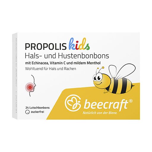 BEECRAFT KIDS Propolis Hals- und Hustenbonbons